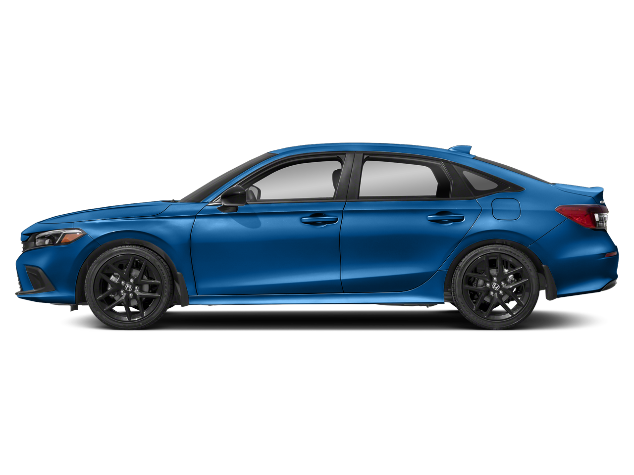 2022 Honda Civic — rear three-quarter view
