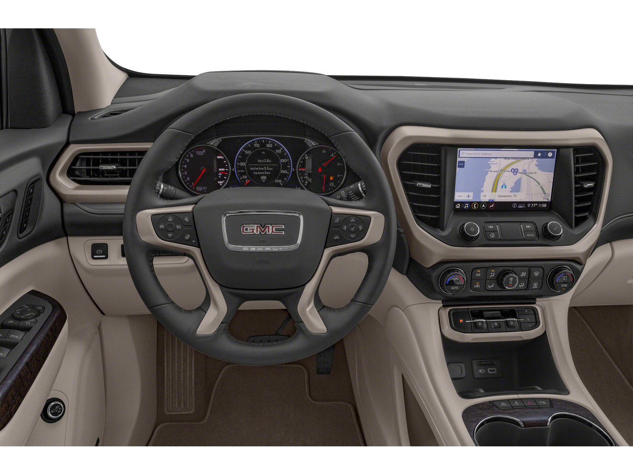 2022 GMC Acadia — interior view