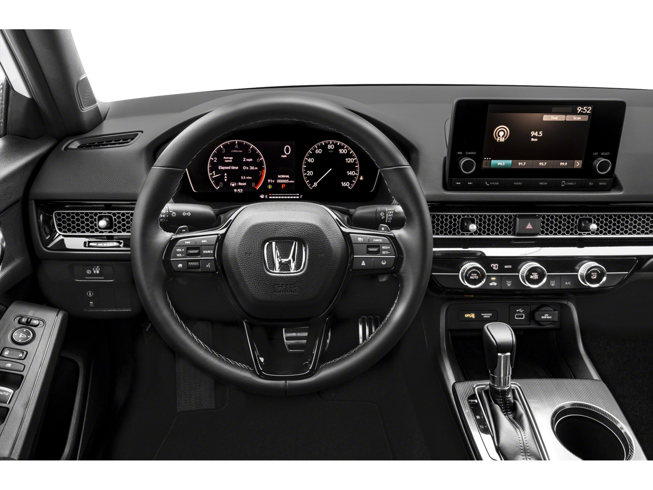 2022 Honda Civic — interior view