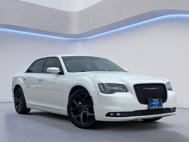 2023 Chrysler 300 S in Bright White Clearcoat — front three-quarter view